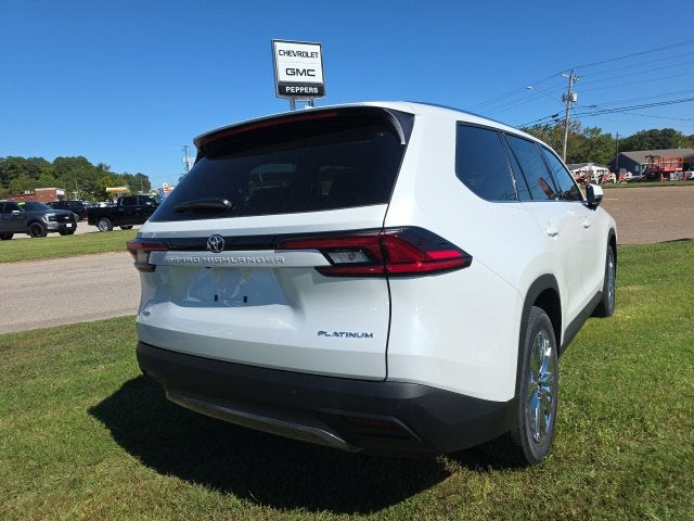 2026 Toyota Grand Highlander Platinum